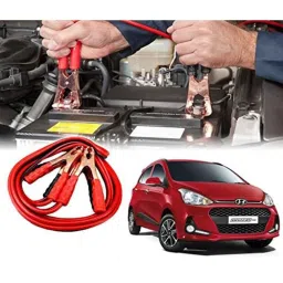 Auto Pearl 700Amp 5m Red Car Auto Battery Booster Jumper Cables with Alligator Wire Clamp for I10 Grand 2017, Size: Free-image-42