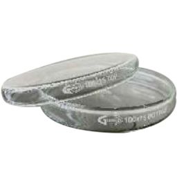 Glassco 100x17mm White Printing Boro 3.3 Glass Petri Dish, 248.202.03 (Pack of 10)-picture-42
