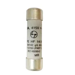 L&a;T 4A HF Type Cylindrical HRC Fuse, SF90145, Size: 14x51-picture-29