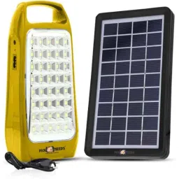Pick Ur Needs 40 LED Yellow Rechargeable Home Emergency Light with Eco Friendly Solar Panel, RL-9111-picture-42