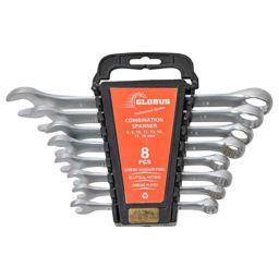 Globus 363 Steel Combination Elliptical Satin Spanner Set-17