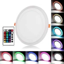 Syska 12W Cool White 4W Warm White Round Panel Light-picture-42