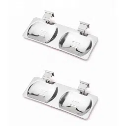 Doyours Platina Series 2 Pieces Double Soap Dish Set, DY-0980-image-62
