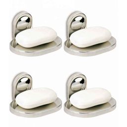 Doyours Dolphin Series 4 Pieces SS202 Grade Soap Dish Set, DY-0543-image-5