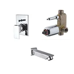 10X DV-8934 Brass Diverter with Wall Spout-picture-14