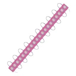 AllExtreme Exm1Ilp 1 Led Module Light Interior Exterior 12V 5730 Injection Decorative Lamp With Adhesive Backside For Car, Home &a; Decoration (20 Strips, Pink)-20