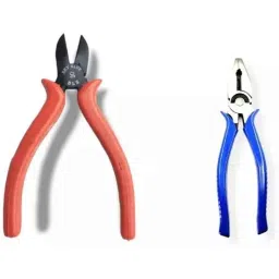 Sky Blue 2 Pcs 7.8 inch Lineman Plier Combo, SBE_PLIER_COMBO_MOD_00831-picture-44