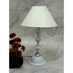 Tucasa Classic White Lamp with Off White Shade, LG-720-image-67