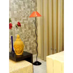 Tucasa Floor Lamp with Printed Shade, LG-605, Weight: 1100 g-image-19
