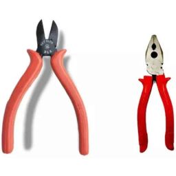 Sky Blue 2 Pcs 7.8 inch Lineman Plier Combo, SBE_PLIER_COMBO_MOD_00805-picture-0