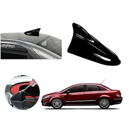 Auto Pearl Black Shark Fin Replacement Signal Receiver Antenna For Fiat Linea-picture-7