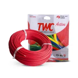 TWC Advance 1.0 Sqmm Black FR PVC Insulated Solid Stranded Flexible Copper Wire, TWCAD02-image-95