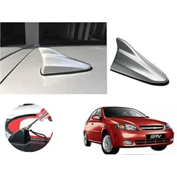 Auto Pearl ABS Silver Universal Replacement Shark Fin Car Roof Antenna For Chevrolet Optra SRV-image-2