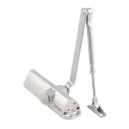 Foora 80kg Silver Aluminium Double Speed Hydraulic Door Closer for Residential &a; Commercial Purpose-17