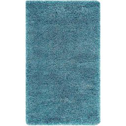 Carpetify 3x5ft Blue Shaggy Plain Fur Carpet Rug, 0528YSHM0KK-41