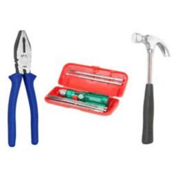 Jeftire 8 Pcs Crv Multicolour Multi Professional Hand Tool Kit-4