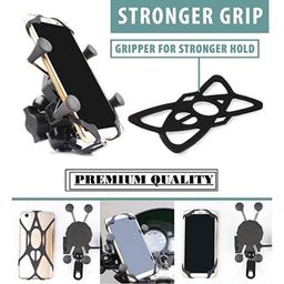 AOW X-Grip Bike Mobile Charger &a; Phone Holder Latest Version for TVS Apache 150-20