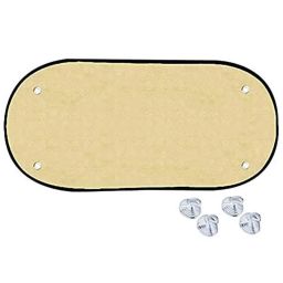 Auto Pearl Mesh Beige Rear Window Sunshade Car Curtain for Audi A7-picture-32
