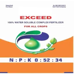 Farmroot Exceed 1kg MKP 0-52-34 Water Soluble Complex Fertilizer, FR0039 (Pack of 10)-image-16