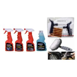 Indopower Ff950 Dashboard Shiner Spray, Car Wash Shampoo, Tyre Shiner Spray, Leather Shiner Spray, Tubeless Smart Panchar Kit, All Tyre Cleaning Brush Kit, AHh952-picture-33