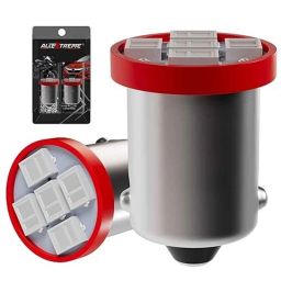 AllExtreme EXSMD2R BA9S 2W 5 SMD Red Interior Pilot License Plate Dome Indicator LED Parking Light for Car, Bike &a; Motorcycle (Pack of 2)-40