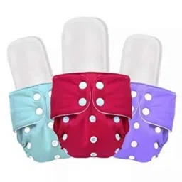 Fastgear Cotton Reusable Baby Diaper with Insert Pad, FG2762, Size: Extra Small-image-64