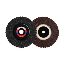 Staarek 100mm Metal Alloys &a; SS Brown Flexible Flap Disc, 144FLBR-80 (Pack of 20)-picture-11