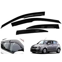 Auto Pearl 4 Pcs ABS Window Door Visor Set for Maruti Suzuki Swift Old, Size: XL-image-91