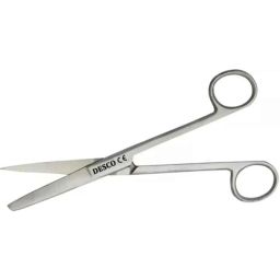 Desco 8 inch Stainless Steel Straight Blunt Sharp Dressing Scissor, SISS 278-image-39