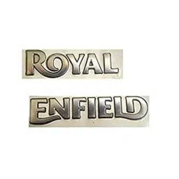 AOW Tank Monogram for Royal Enfield (Emblem) Chrome Colour-31