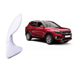 SureStrive ABS White Front Left Side Fender Angle View Bonnet Blind Mirror for Kia Seltos All Model image 2