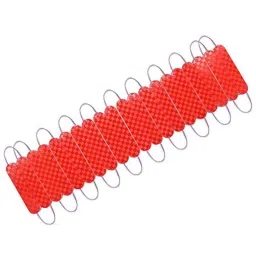 AllExtreme Exmil9R 9 Led Module Light Interior Exterior 12V 5730 Injection Decorative Lamp With Adhesive Backside For Car, Home &a; Decoration (20 Strips, Red)-48