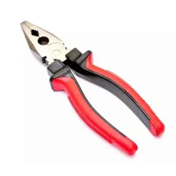 De Neers 8 inch Red Stainless Steel Antimagnetic Combination Plier-picture-45