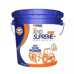 Gulf 500 Ml Xhd Supreme+ 20W-40 &a; Gas Engine Oil for Truck &a; Buses, GUL-T4I796-11