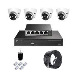 TP-Link VIGI C430 3MP Full Colour Indoor Network IP Combo Kit with 4 Channel NVR, 4 Cameras, 5 Port POE Switch, D-LINK 100M LAN Cable-picture-48