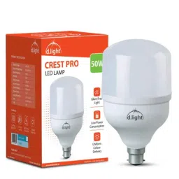 D.Light 50W B22 6500K Cool White High Glow LED Bulb (Pack of 6)-image-11