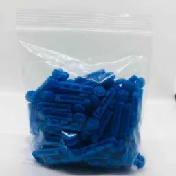 Mittal Meditech 100 Pcs Plastic Blue Blood Glucometer Lancet Box, MMBL0100-image-14
