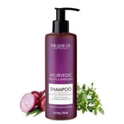 the love co The Love Co. 3307 300ml Ayurvedic Onion &a; Bhringraj Shampoo-picture-21
