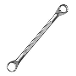 B K Jagan &a; Co 24x27mm Chrome Vanadium Steel Chrome Finish Double Ended Ring Spanner-10