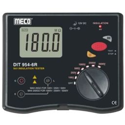 Meco 5kV 200Gohm Class B Digital Insulation Tester, DIT 954-6R-0