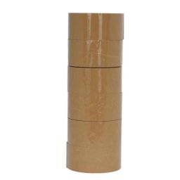 Smart Pack 55m 2 inch BOPP Brown Packaging Tape, SK72 (Pack of 6)-2