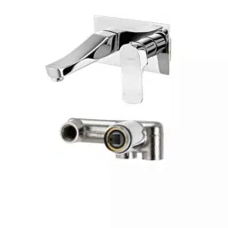 Cera Perla Single Lever Basin Mixer Exposed Part and Concealed Part, F1012473 + F4065101 (Pack of 2)-picture-0