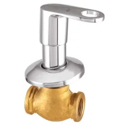 Zoie Orneo 20mm Brass Silver Chrome Finish Concealed Stopcock, Z31008-picture-49
