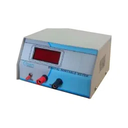 Crown 3-1/2 Digit Digital Meter Portable Type With Terminal &a; Mains Lead Table Model For Lab Use, CES 204A-picture-34
