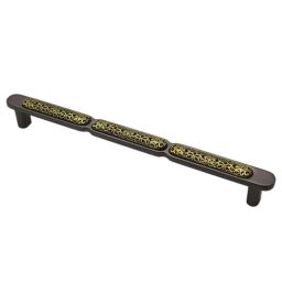 RAB 224mm Zinc Satin Black Wardrobe Pull Handle, 7010-image-41