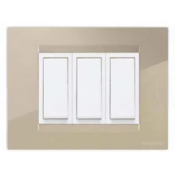 GreatWhite Fiana 8 Module Horizontal PVC Gold Modular Twin Plate, 20607-GD (Pack of 10)-picture-42