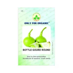 Only For Organic 50g Bottle Gourd Round Vegetable Seeds, OFOPPHYBGR0010-image-92