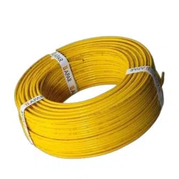 APAR Shakti 6 Sqmm Yellow FR PVC Insulated Unsheathed Single Core industrial Cable, Length: 100 m-picture-46