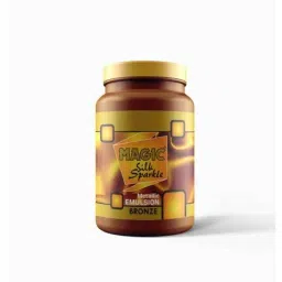 Magic Paints Silk Sparkle 100ml Bronze Metallic Emulsion Acrylic Paint-image-45