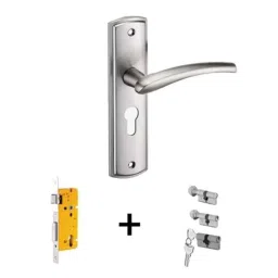 Dorset ML Series Onix ML ON 70mm Stainless Steel Lock Set with Both Side Key (Pack of 3)-image-47